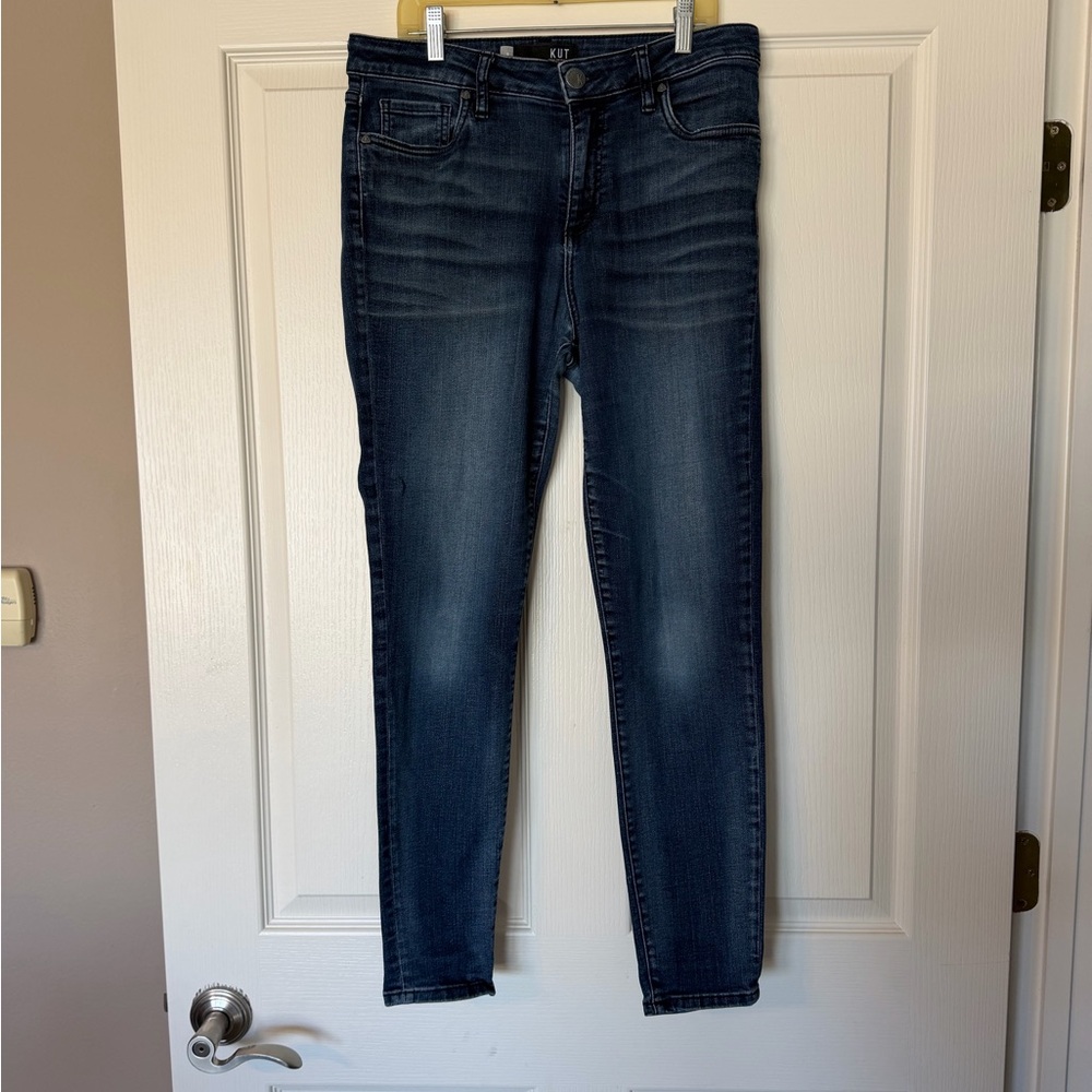 Kut from the Kloth Dark Wash Skinny Jeans